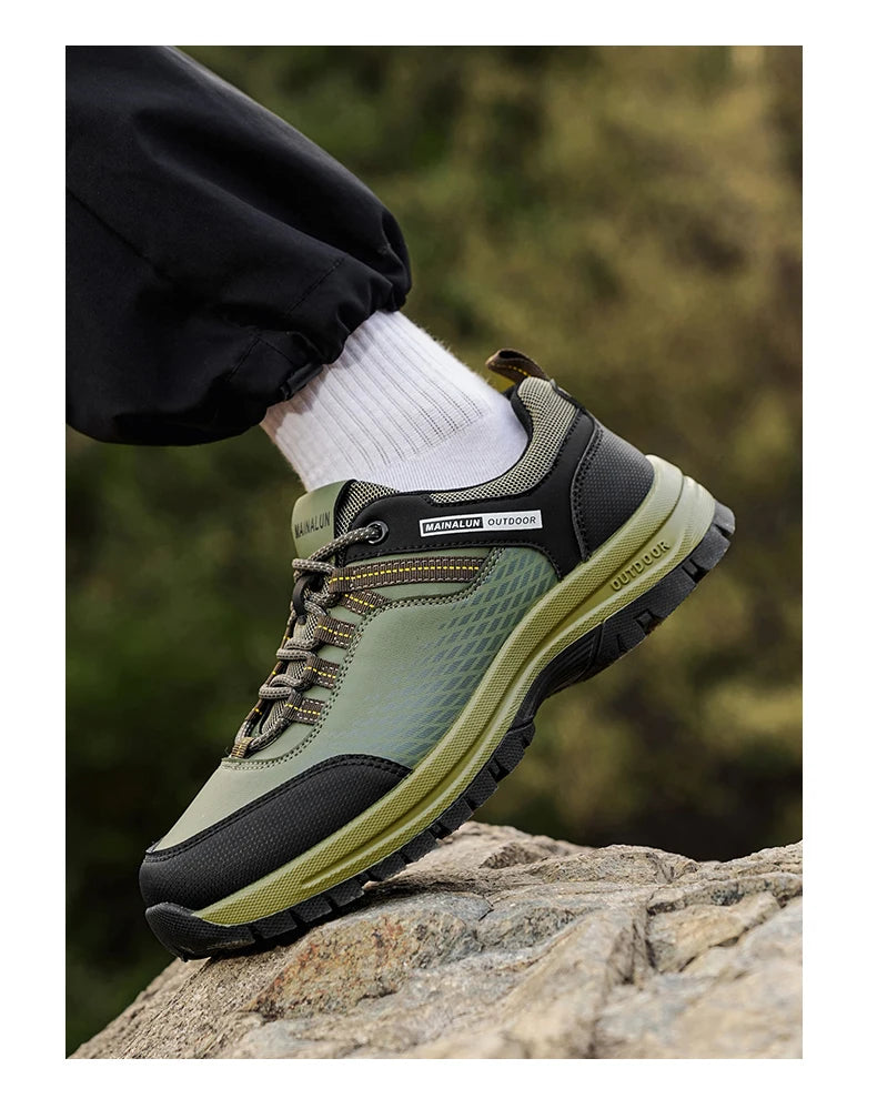 Men's Shoes Are Comfortable, Shock-Absorbing, anti Slip, Wear-Resistant, Breathable, and lightweight. They Are Suitable for Outd