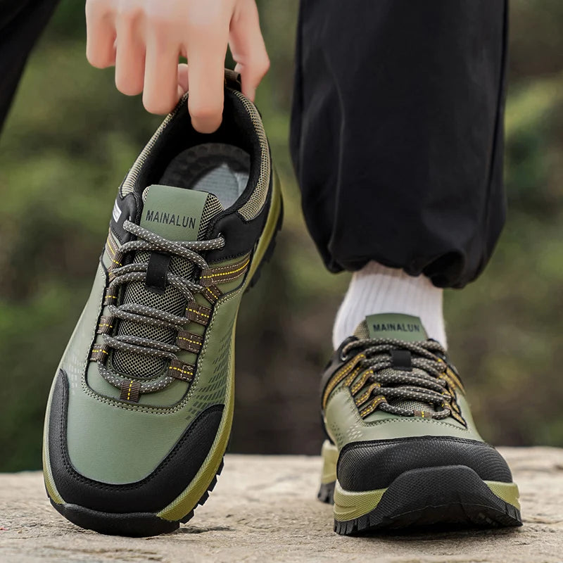 Men's Shoes Are Comfortable, Shock-Absorbing, anti Slip, Wear-Resistant, Breathable, and lightweight. They Are Suitable for Outd