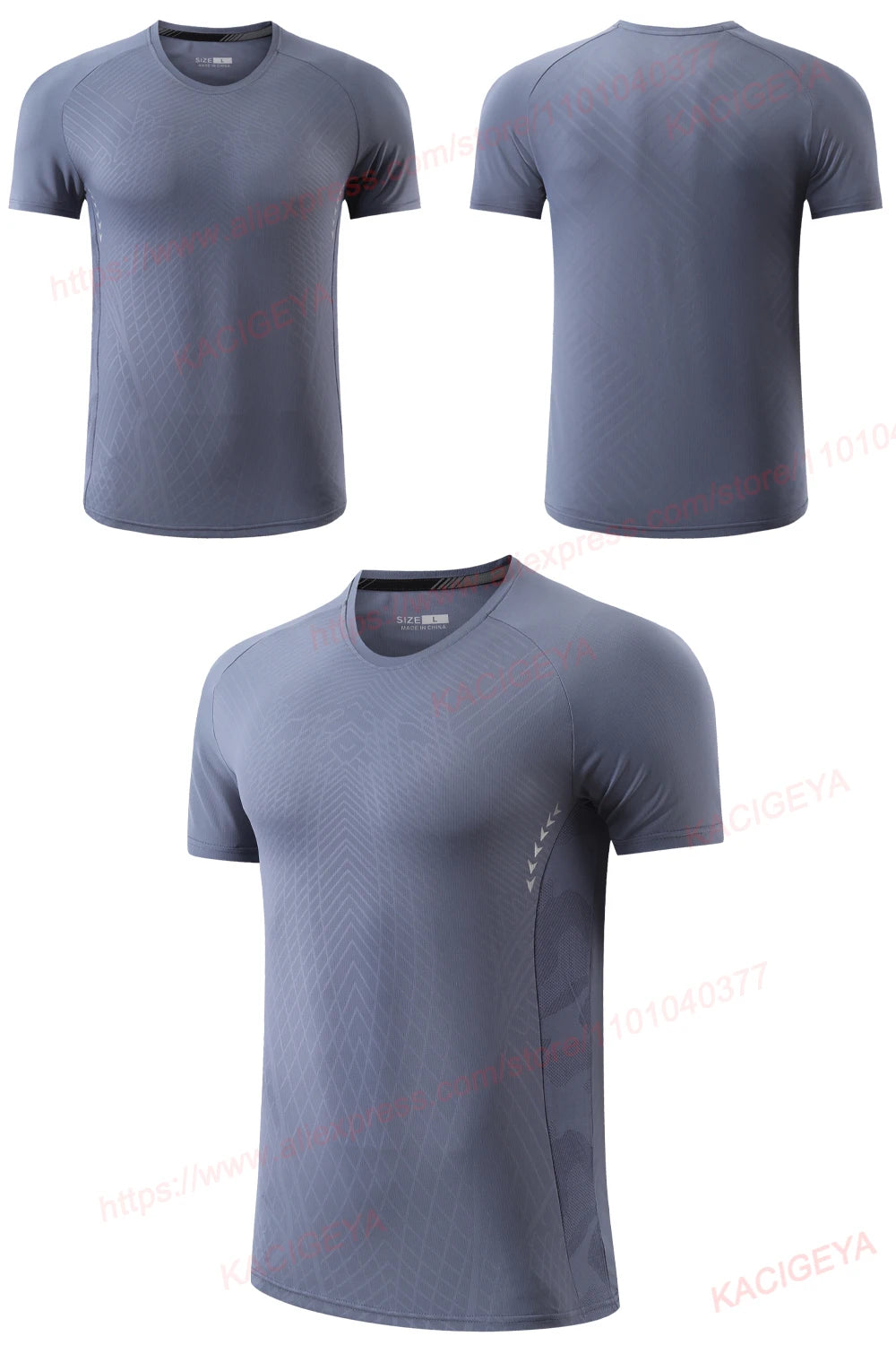 Workout Gym Shirts Men Fashion Print Loose Quick Dry Breathable Short Sleeves Summer Running Mesh Training Exercise Tee