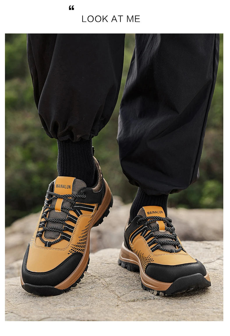 Men's Shoes Are Comfortable, Shock-Absorbing, anti Slip, Wear-Resistant, Breathable, and lightweight. They Are Suitable for Outd