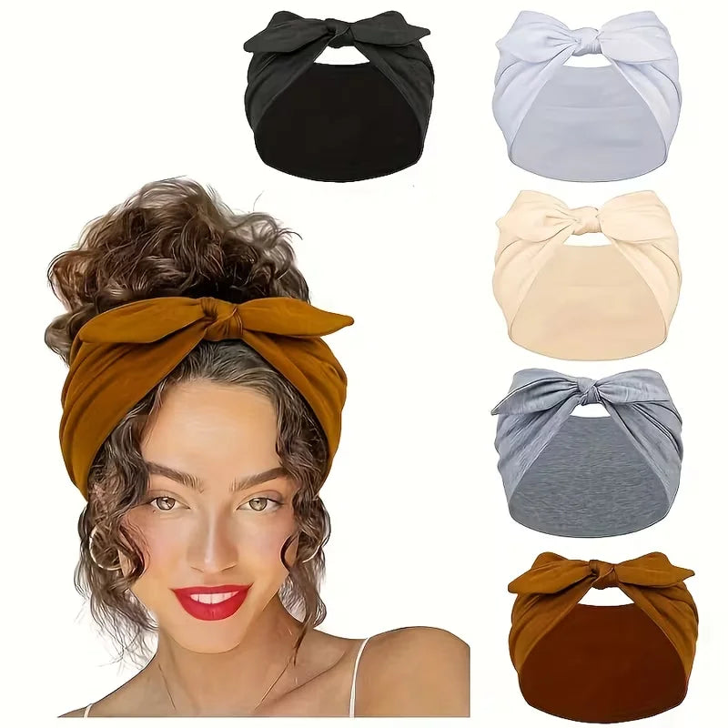 Women's Headscarf - An Elegant Hair Accessory Suitable for Both Minimalist and Bohemian Hairstyles. Headband