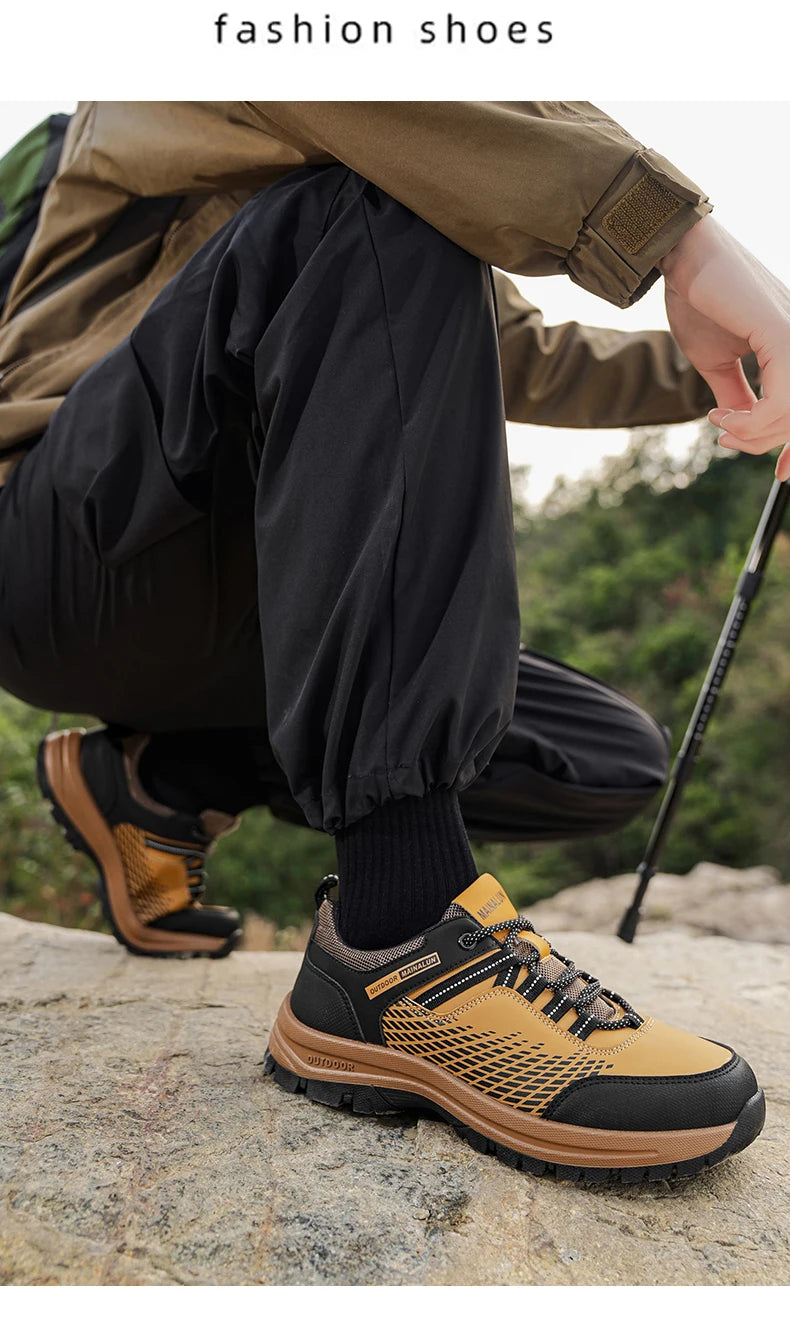 Men's Shoes Are Comfortable, Shock-Absorbing, anti Slip, Wear-Resistant, Breathable, and lightweight. They Are Suitable for Outd