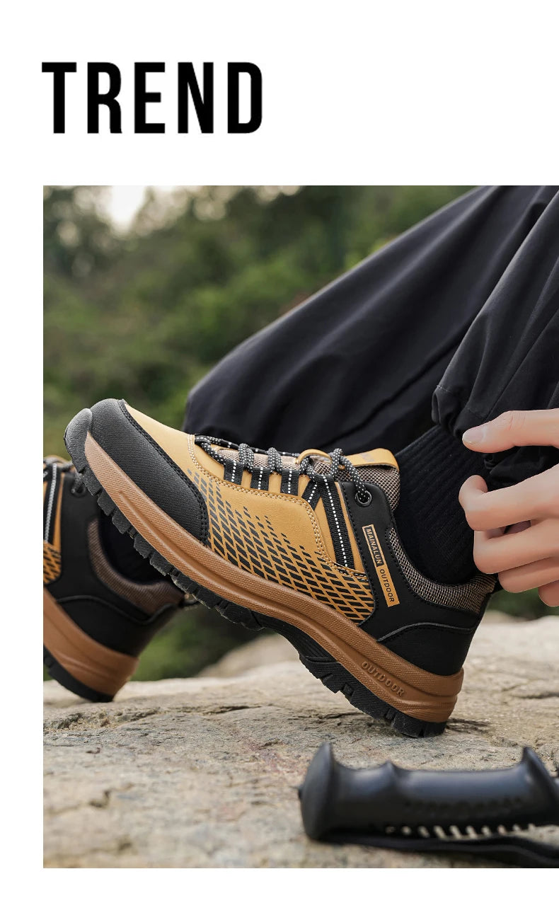 Men's Shoes Are Comfortable, Shock-Absorbing, anti Slip, Wear-Resistant, Breathable, and lightweight. They Are Suitable for Outd