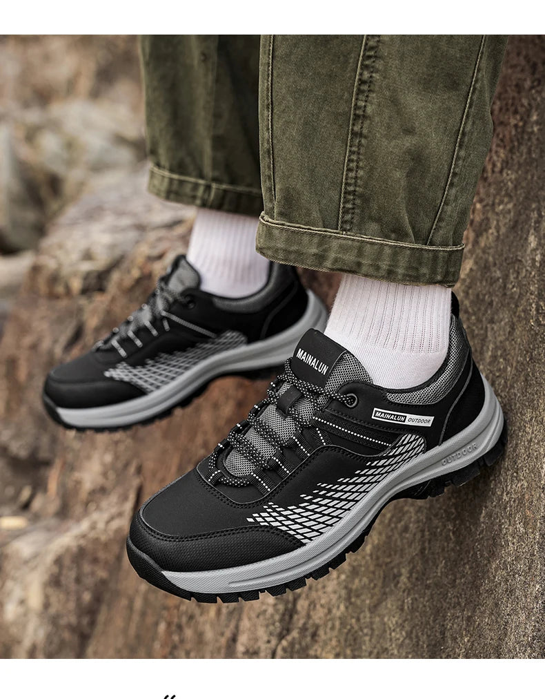 Men's Shoes Are Comfortable, Shock-Absorbing, anti Slip, Wear-Resistant, Breathable, and lightweight. They Are Suitable for Outd