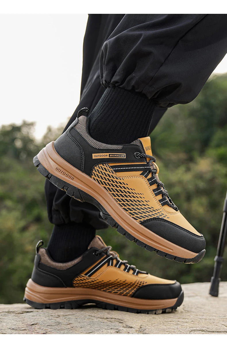 Men's Shoes Are Comfortable, Shock-Absorbing, anti Slip, Wear-Resistant, Breathable, and lightweight. They Are Suitable for Outd