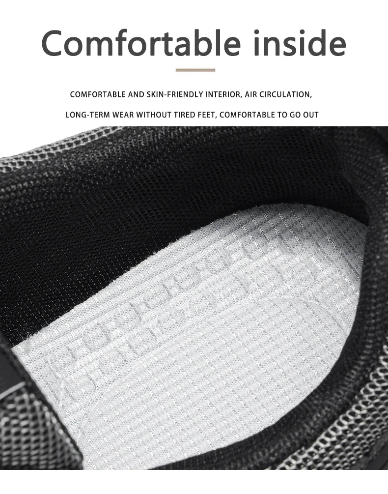 Men's Shoes Are Comfortable, Shock-Absorbing, anti Slip, Wear-Resistant, Breathable, and lightweight. They Are Suitable for Outd