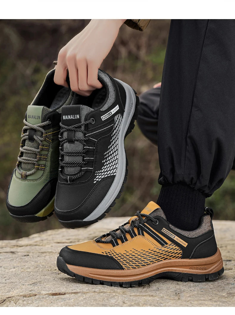 Men's Shoes Are Comfortable, Shock-Absorbing, anti Slip, Wear-Resistant, Breathable, and lightweight. They Are Suitable for Outd