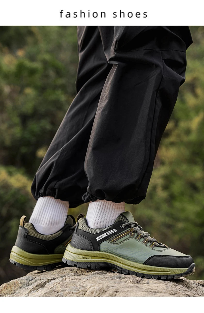Men's Shoes Are Comfortable, Shock-Absorbing, anti Slip, Wear-Resistant, Breathable, and lightweight. They Are Suitable for Outd